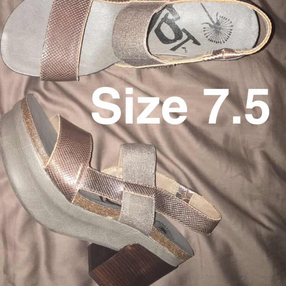 OTBT wedges - brand new, never worn!